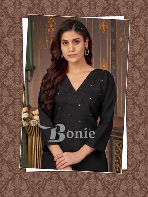 Bonie Naina Vol-5 Viscouse Kurti With Plazzo (5 pcs Catalogue)
