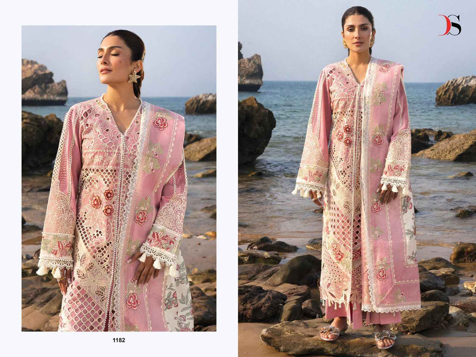Deepsy Sirene Luxury Lawn 25 Vol 2 Cotton Dress Material 6 pcs Catalogue