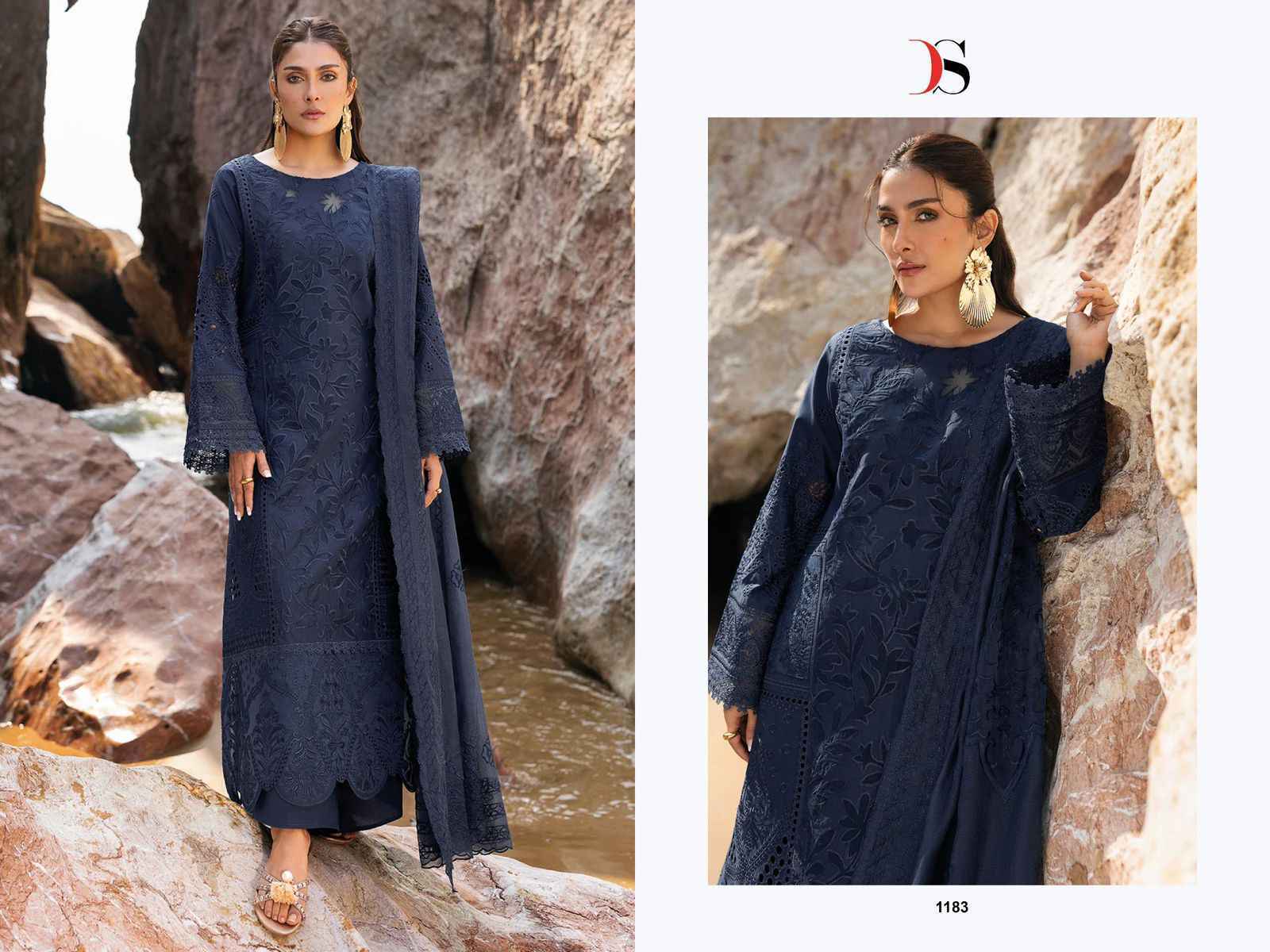 Deepsy Sirene Luxury Lawn 25 Vol 2 Cotton Dress Material 6 pcs Catalogue