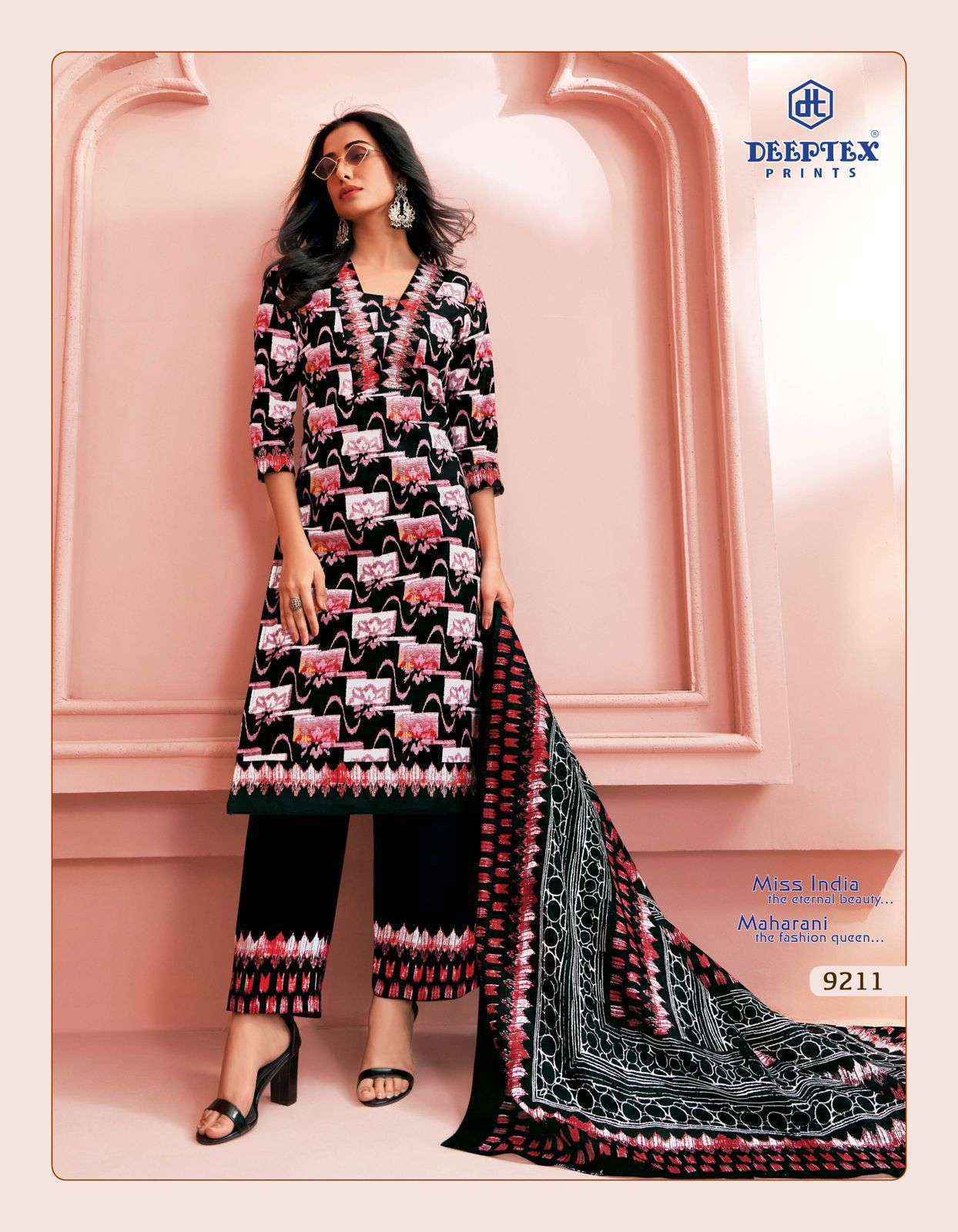 Deeptex Miss India Vol-92 Cotton Dress Material (16 pcs Catalogue)
