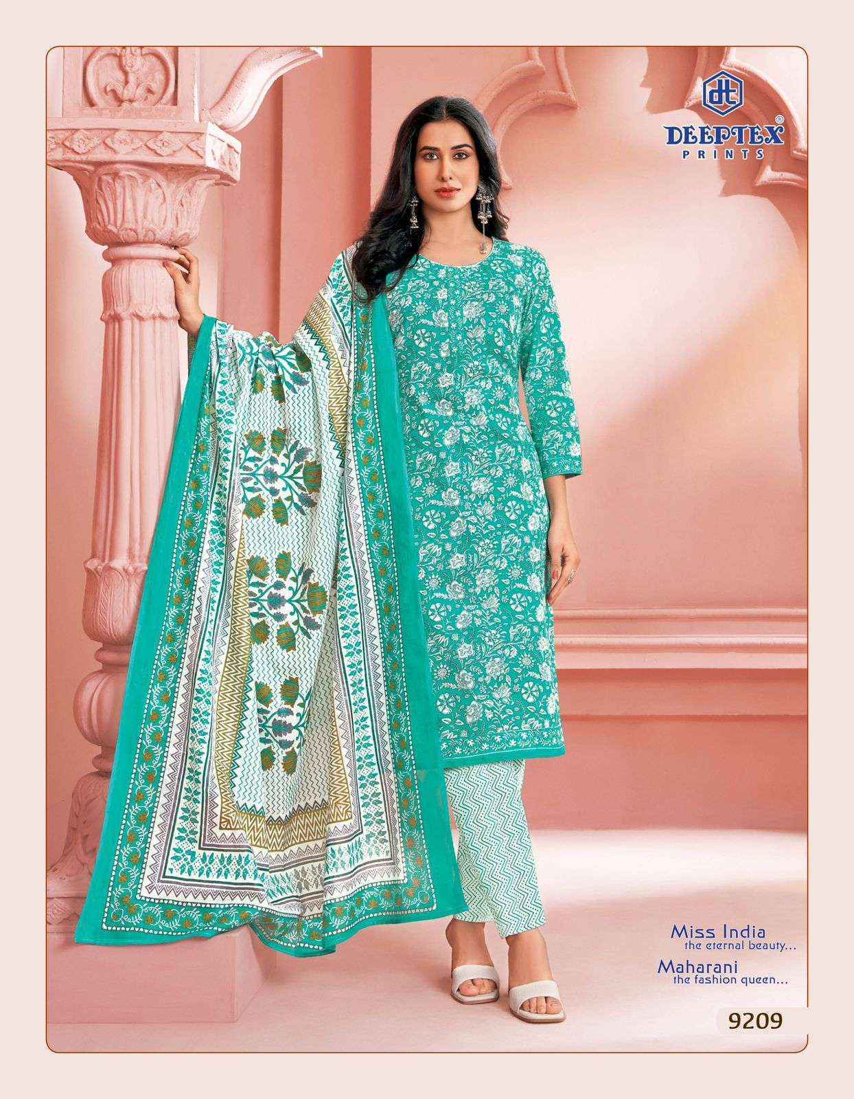 Deeptex Miss India Vol-92 Cotton Dress Material (16 pcs Catalogue)