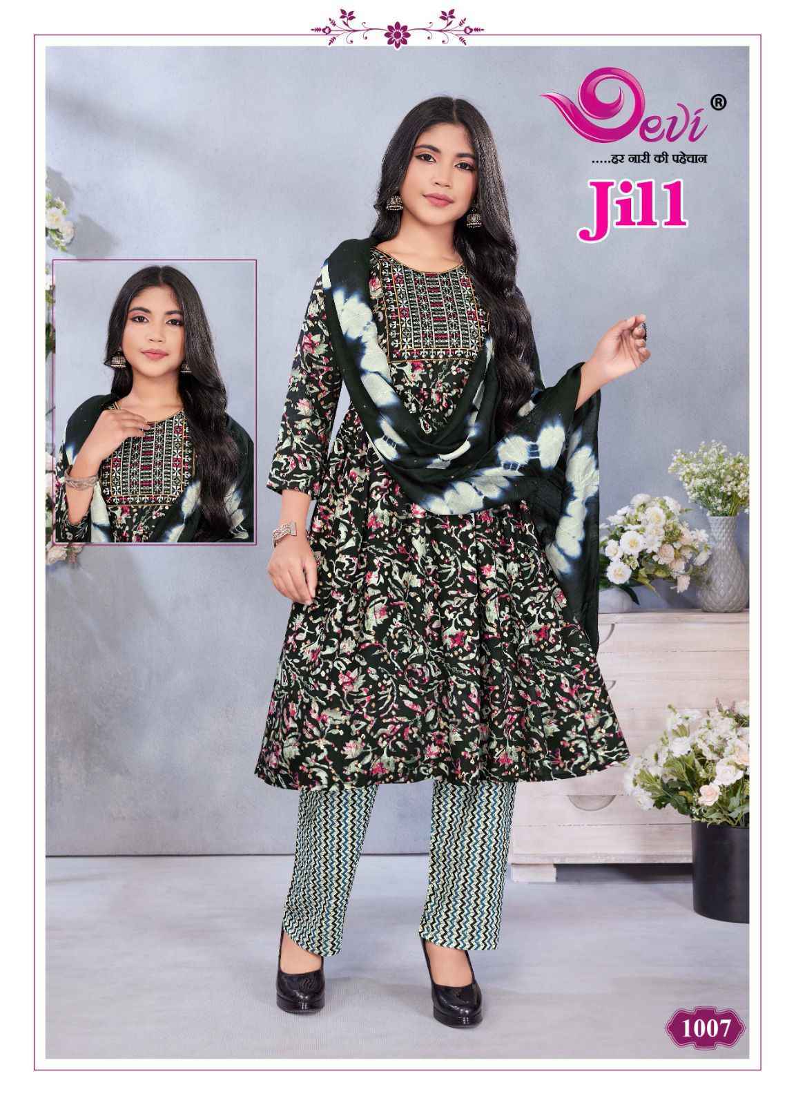 Devi Jill Vol-1 Readymade Rayon Dress (8 pcs Catalogue)