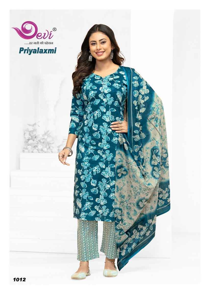 Devi Priyalaxmi Vol-1 Readymade Cotton Dress (12 pcs Catalogue)
