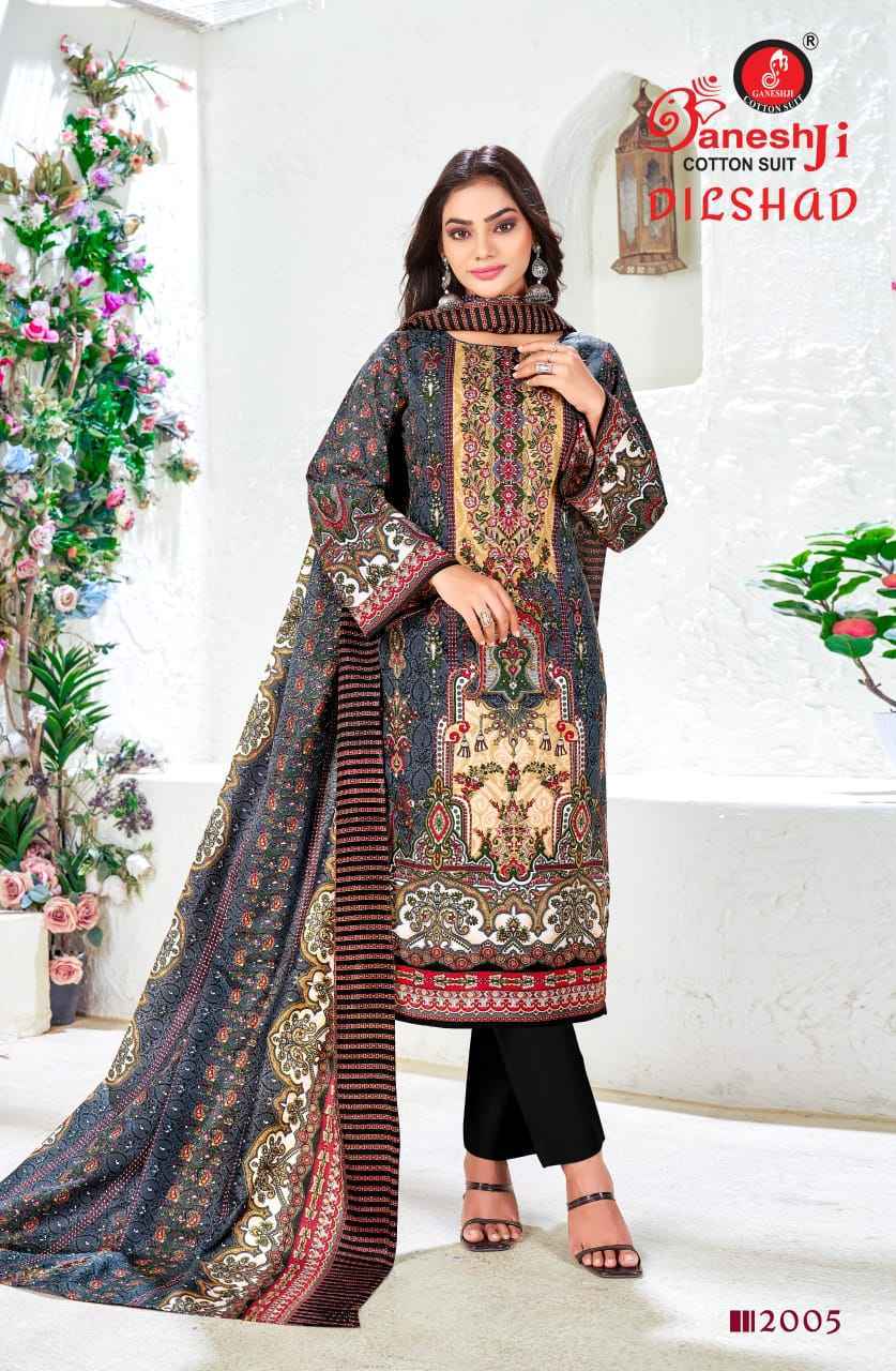 Ganesh Ji Dilshad Vol-2 Soft Cotton Dress Material (8 pcs Catalogue)