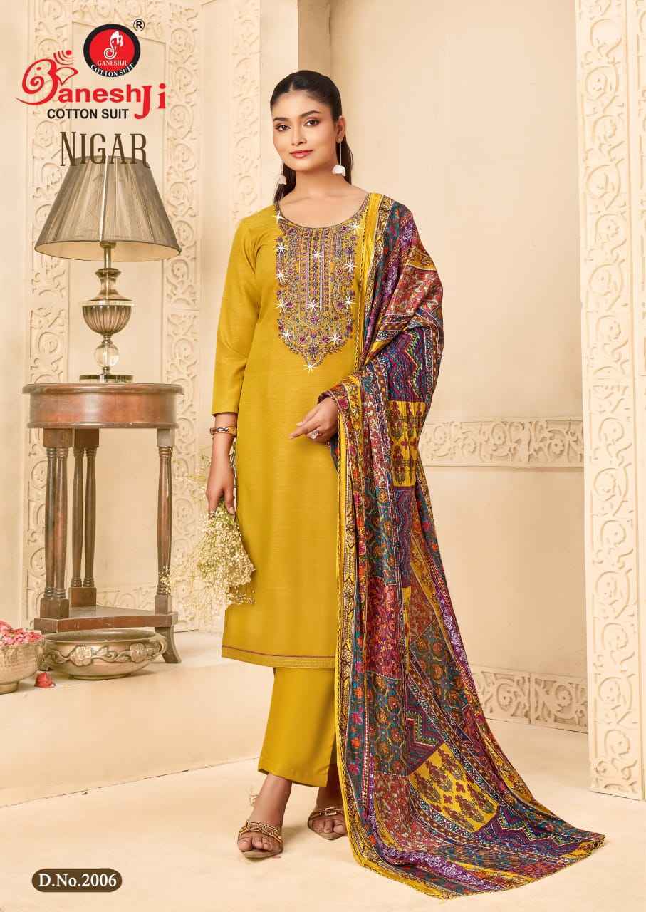 Ganesh Ji Nigar Vol 2 Rayon Dress Material 8 pcs Catalogue