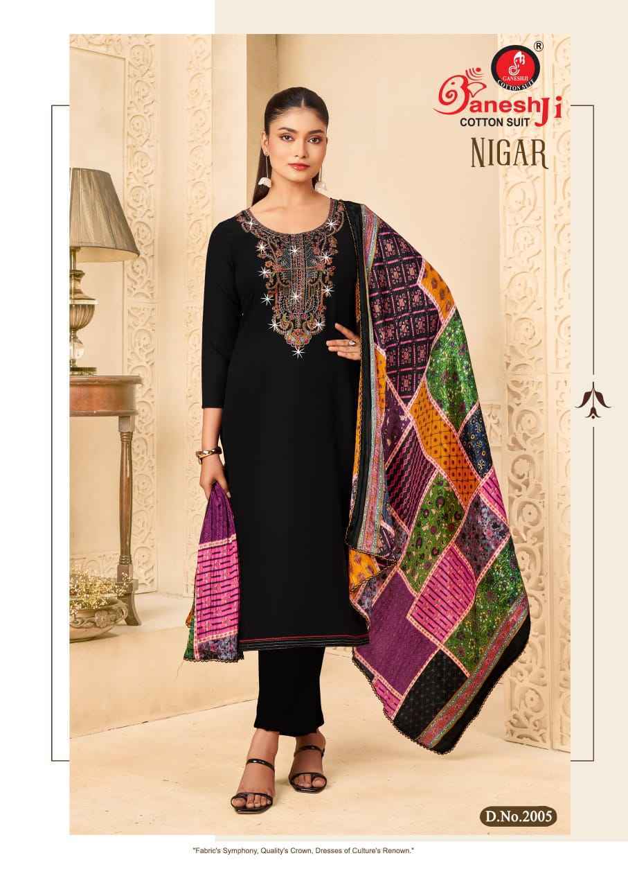 Ganesh Ji Nigar Vol 2 Rayon Dress Material 8 pcs Catalogue