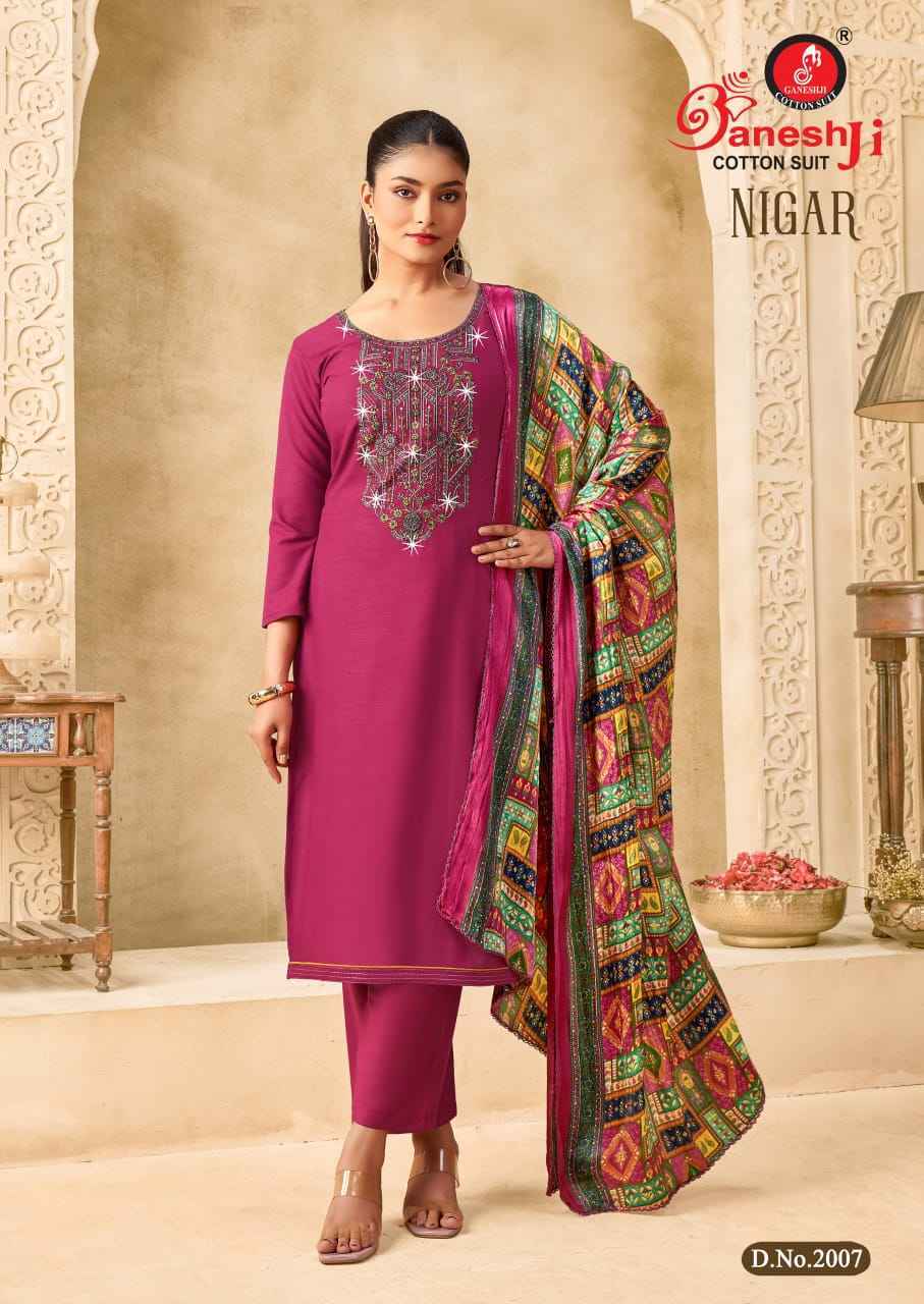 Ganesh Ji Nigar Vol 2 Rayon Dress Material 8 pcs Catalogue