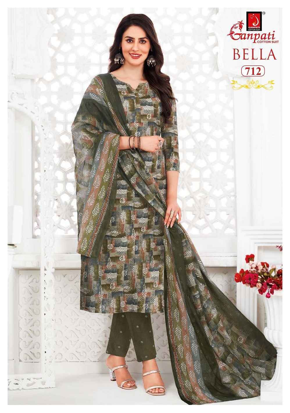 Ganpati Bella Patiyala Vol- 7 Readymade Cotton Dress (15 pcs Catalogue)