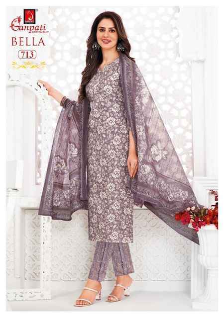 Ganpati Bella Patiyala Vol- 7 Readymade Cotton Dress (15 pcs Catalogue)