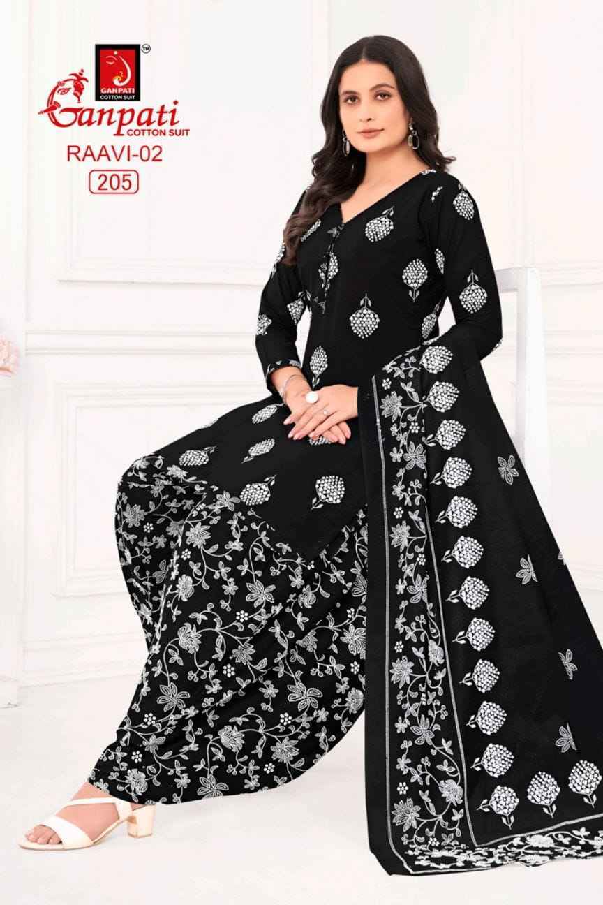 Ganpati Raavi Vol-2 Cotton Dress Material (6 pcs Catalogue)