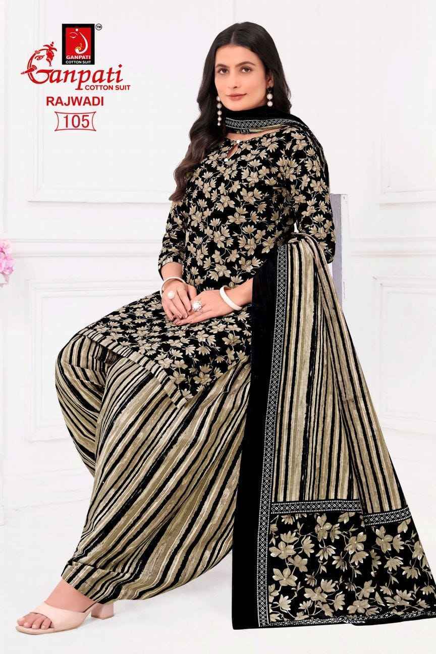 Ganpati Rajwadi Vol-1 Cotton Dress Material (6 pcs Catalogue)