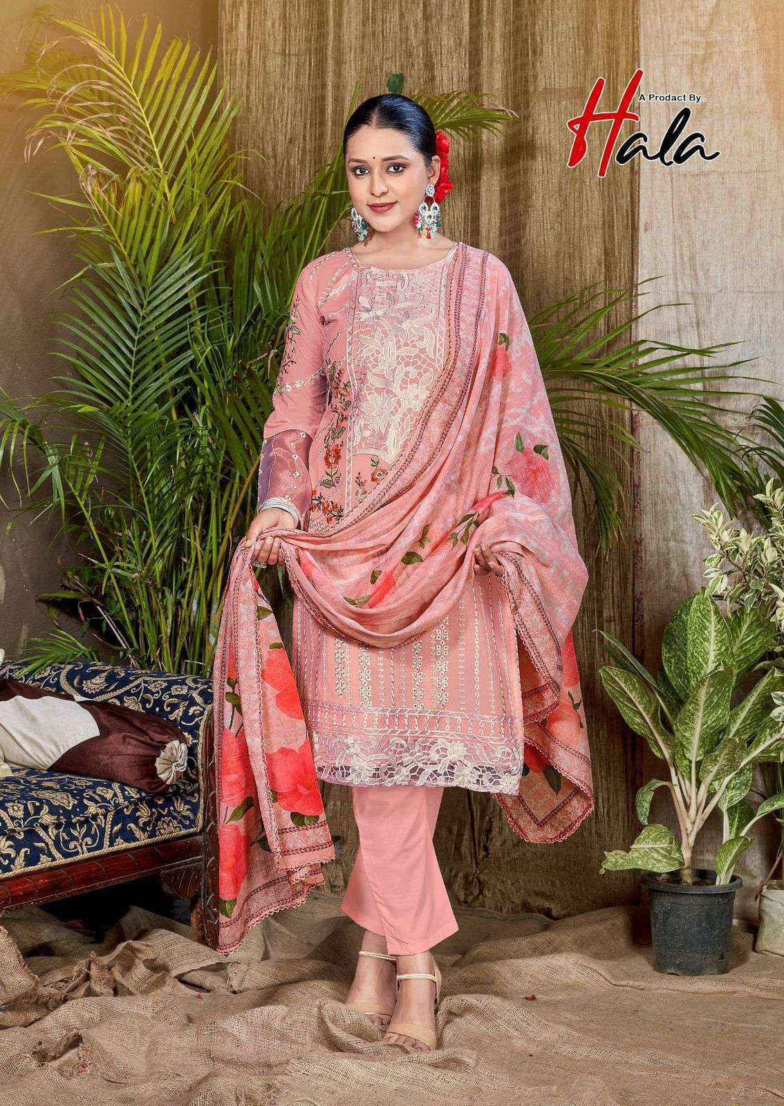 Hala Tabeer Edition 23 Lawn Cotton Dress Material 6 pcs Catalogue