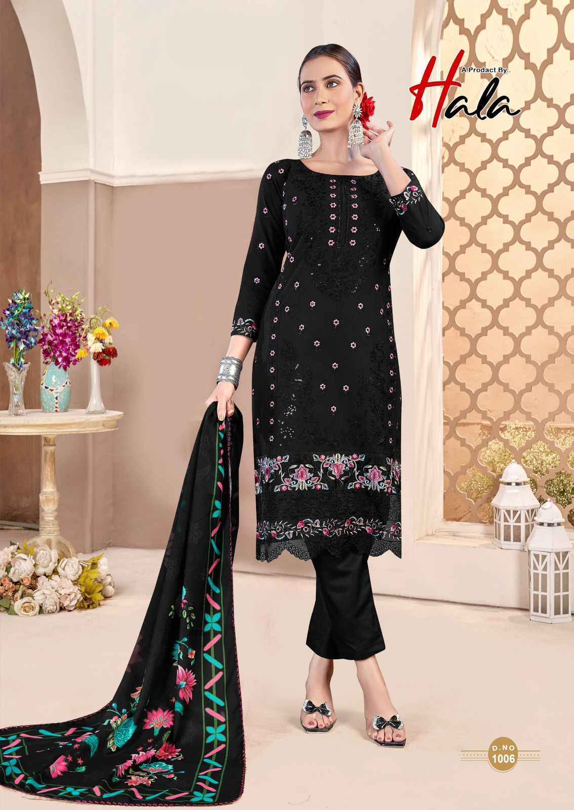 Hala Tabeer Edition-24 Lawn Cotton Dress Material (6 pcs Catalogue)