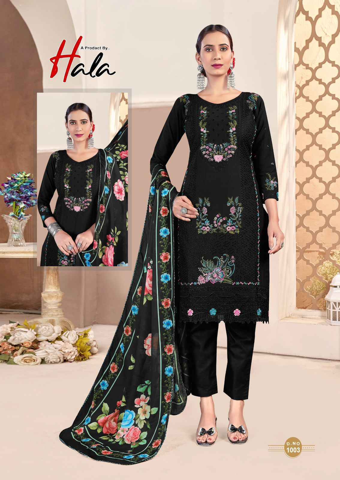 Hala Tabeer Edition-24 Lawn Cotton Dress Material (6 pcs Catalogue)