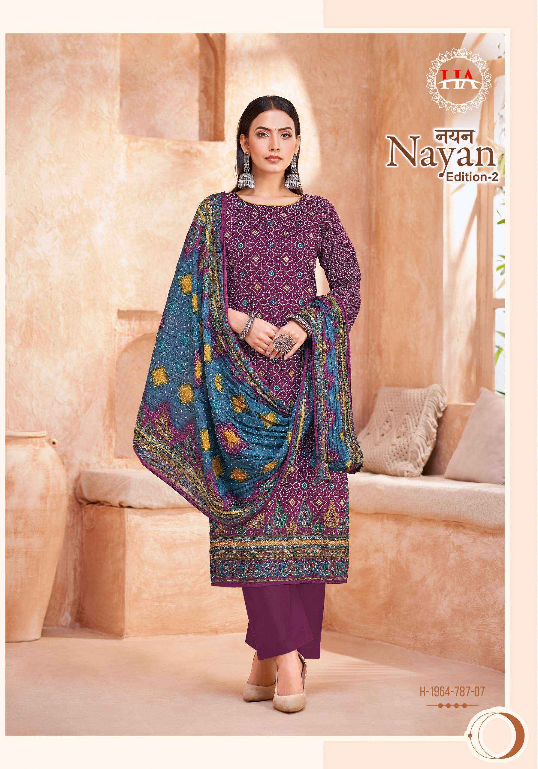 Harshit Fashion Hub Nayan Edition-2 Jam Cotton Dress Material (8 pcs Catalogue)