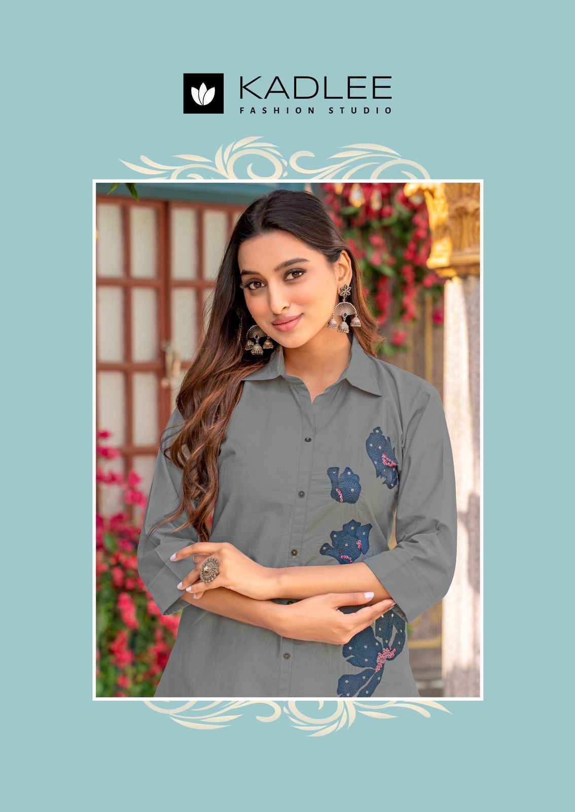 Kadlee Pehchan Rayon Kurti With Bottom (6 pcs Catalogue)