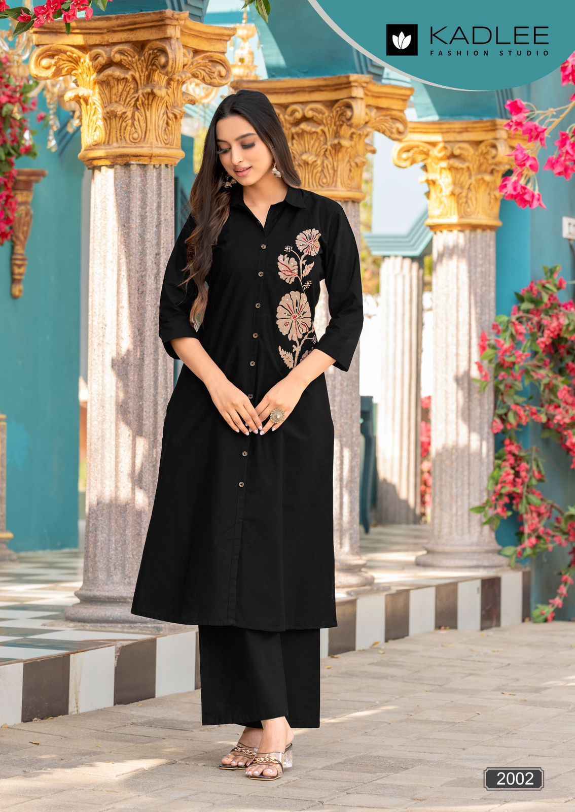Kadlee Pehchan Rayon Kurti With Bottom (6 pcs Catalogue)