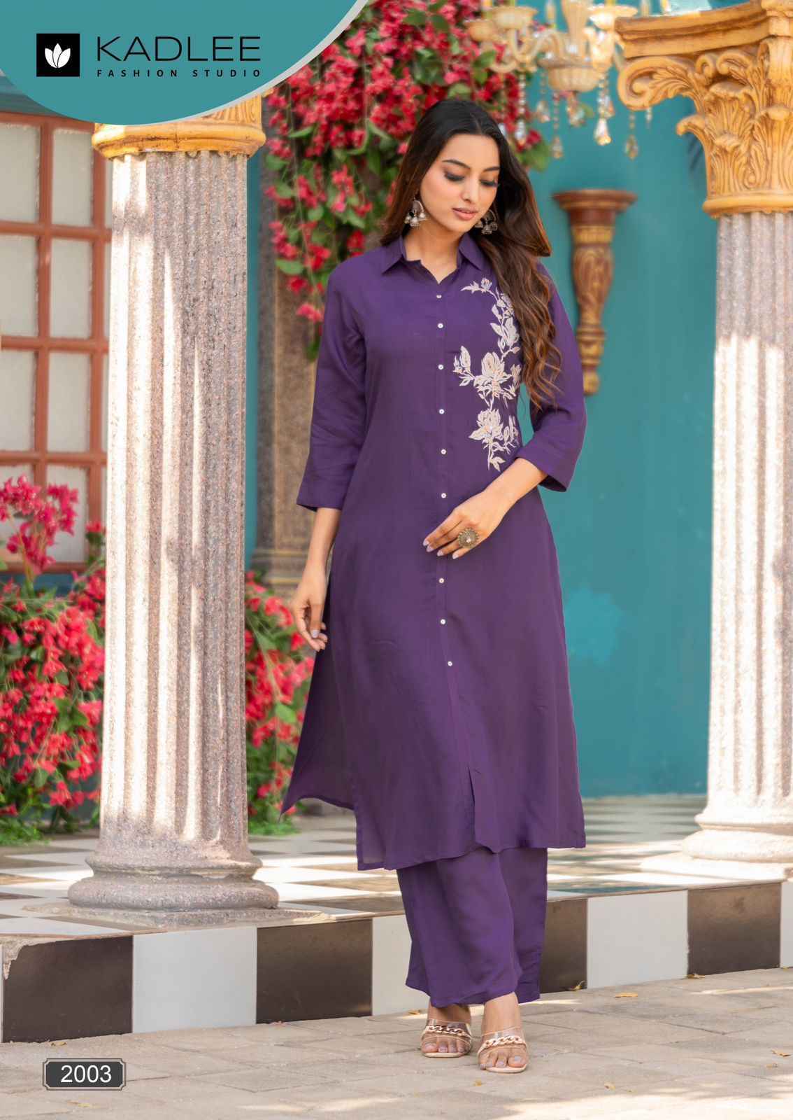 Kadlee Pehchan Rayon Kurti With Bottom (6 pcs Catalogue)