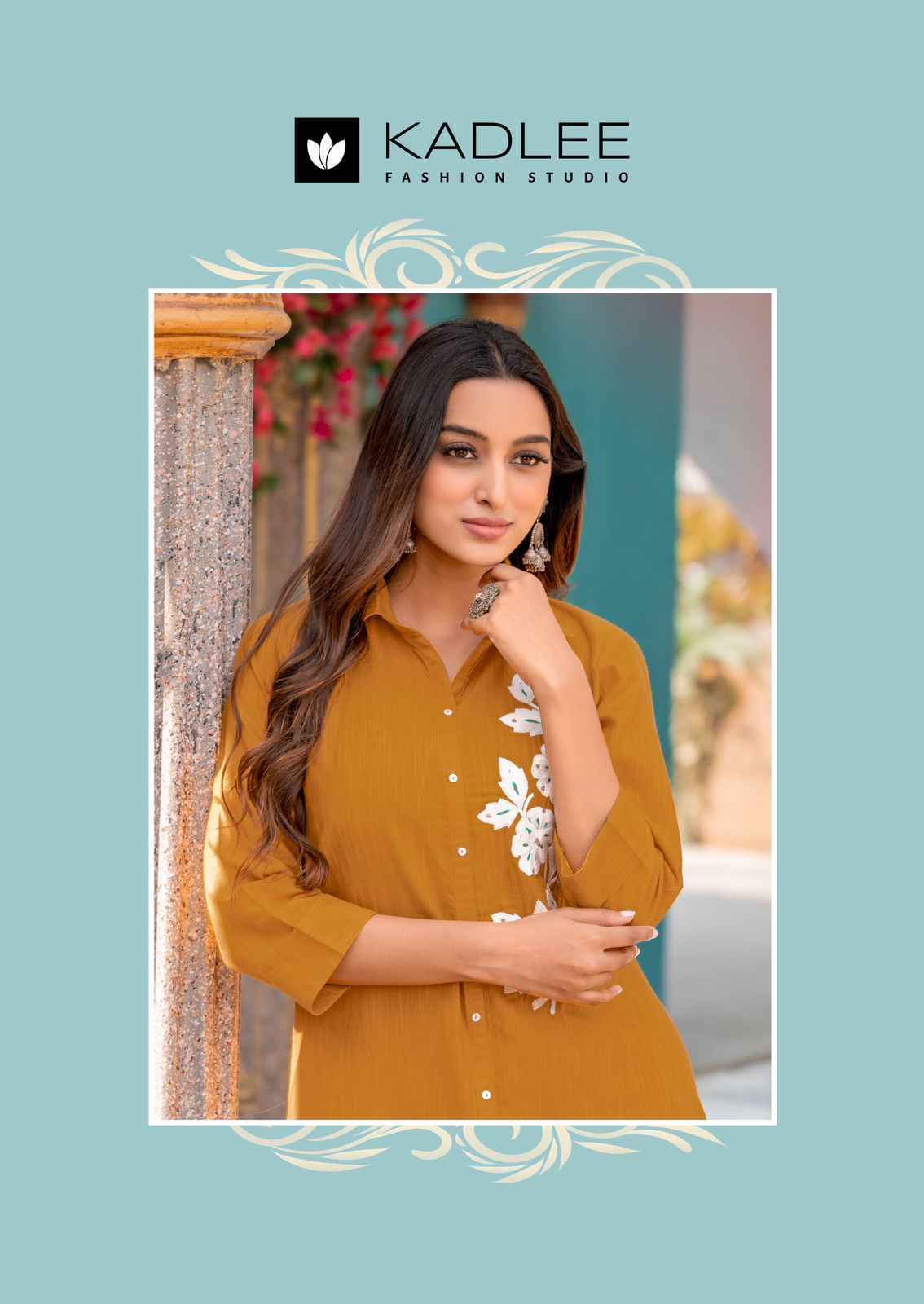 Kadlee Pehchan Rayon Kurti With Bottom (6 pcs Catalogue)