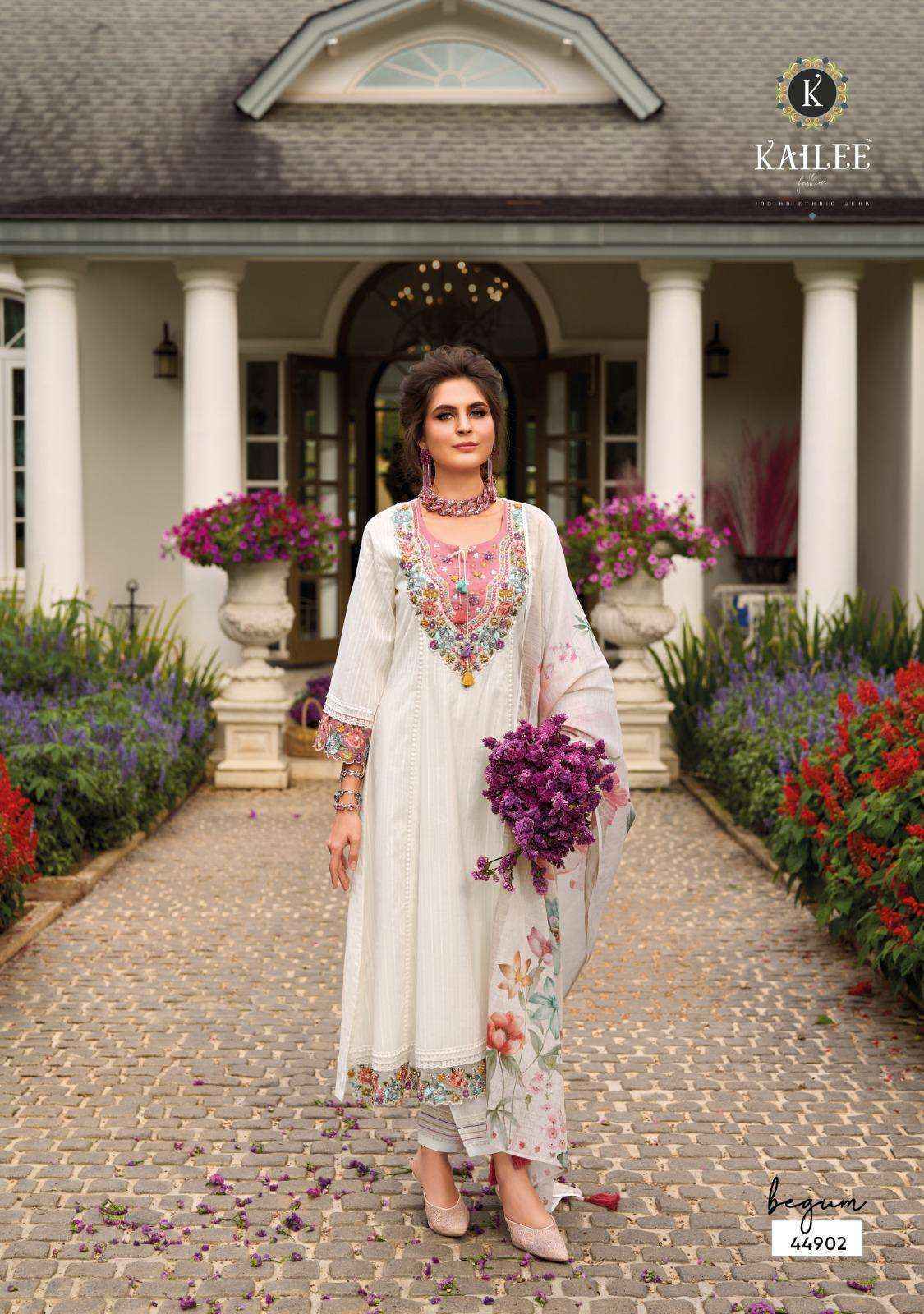 Kailee Fashion Begum Vol 7 Cotton Kurti Combo 5 pcs Catalogue