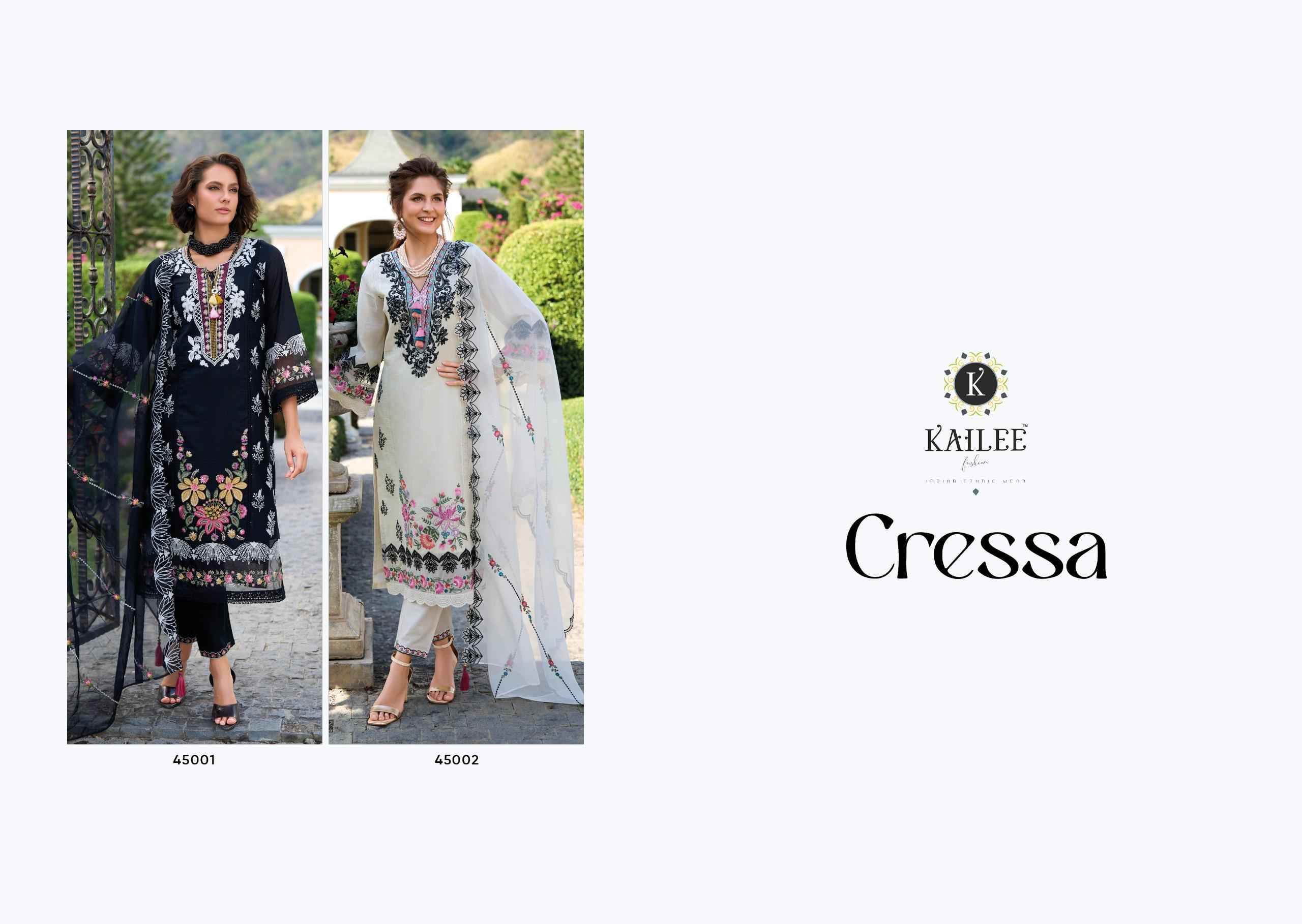 Kailee Fashion Cressa Cotton Readymade Suit (2 pcs Catalogue)