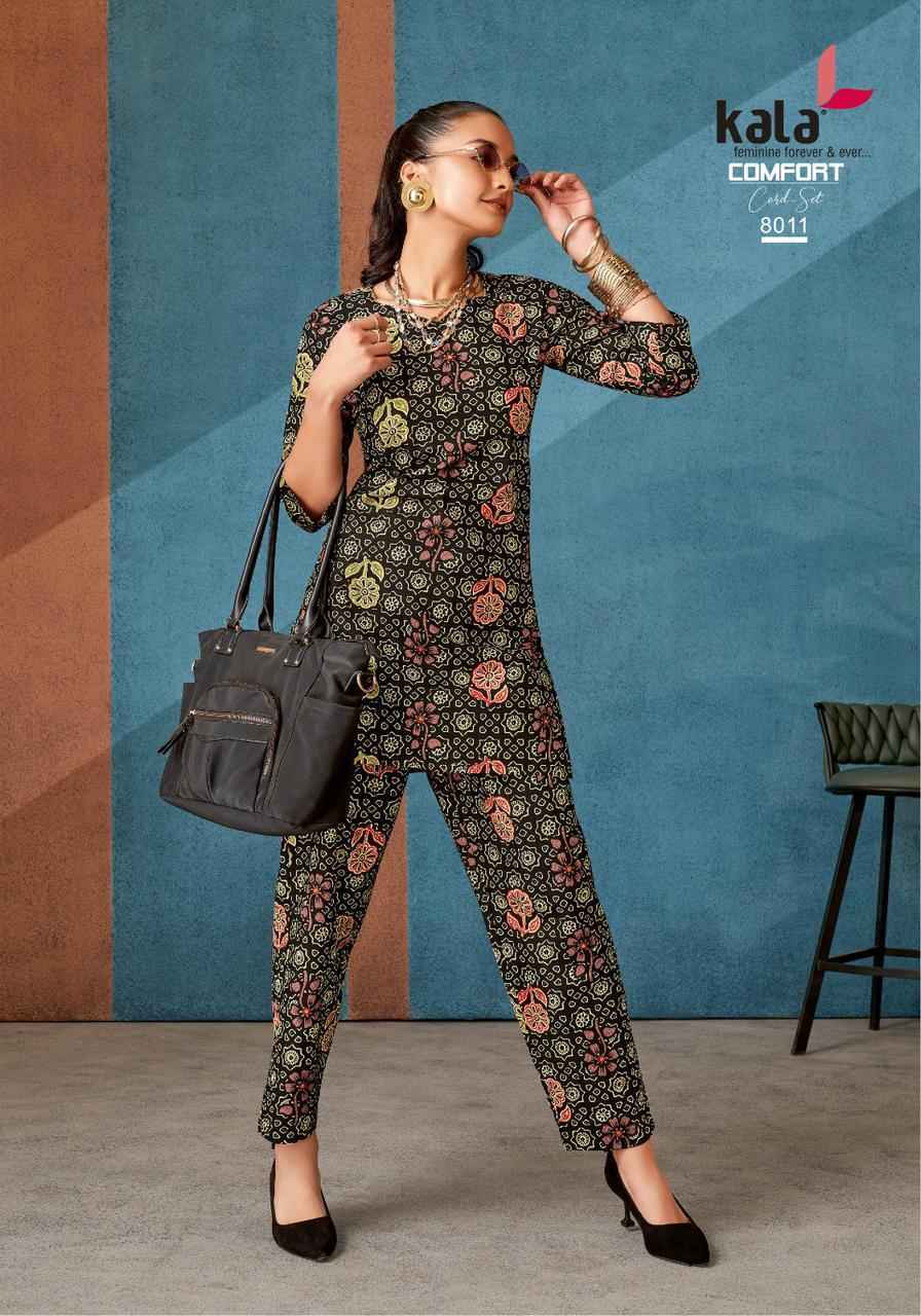 Kala Comfort Vol-3 Cotton Co Ord Set (12 pcs Catalogue)