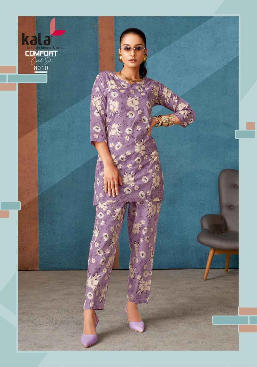 Kala Comfort Vol-3 Cotton Co Ord Set (12 pcs Catalogue)