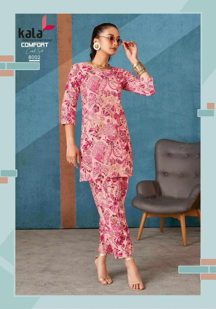 Kala Comfort Vol-3 Cotton Co Ord Set (12 pcs Catalogue)