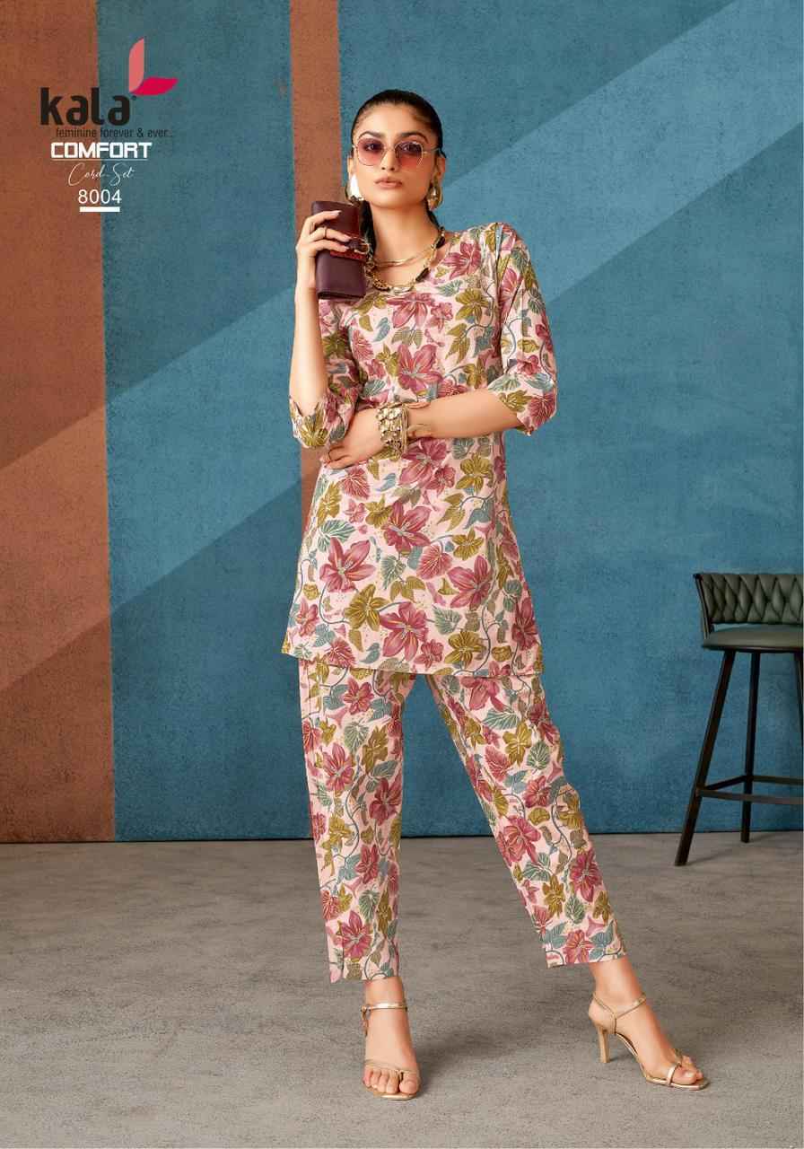 Kala Comfort Vol-3 Cotton Co Ord Set (12 pcs Catalogue)