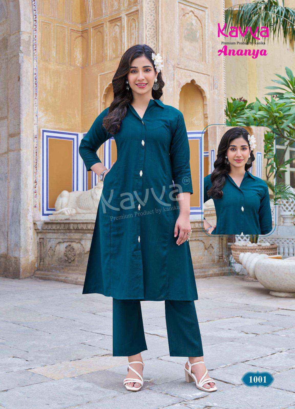 Kaya Ananya Vol-1 Vatican Co Ord Set (10 pcs Catalogue)