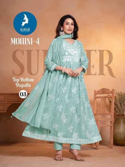 Kaya Mohini Vol 4 Cotton Kurti Combo 6 pcs Catalogue