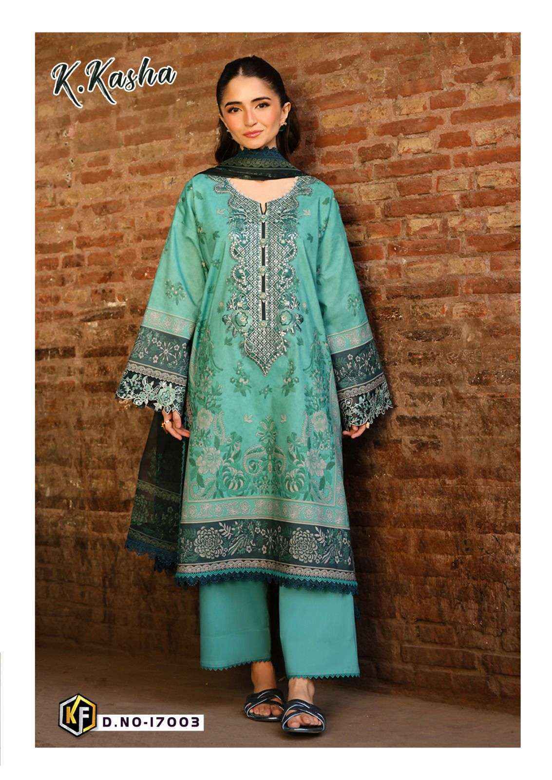 Keval Fab K Kasha Vol-17 Readymade Cotton Dress (6 pcs Cataloge)