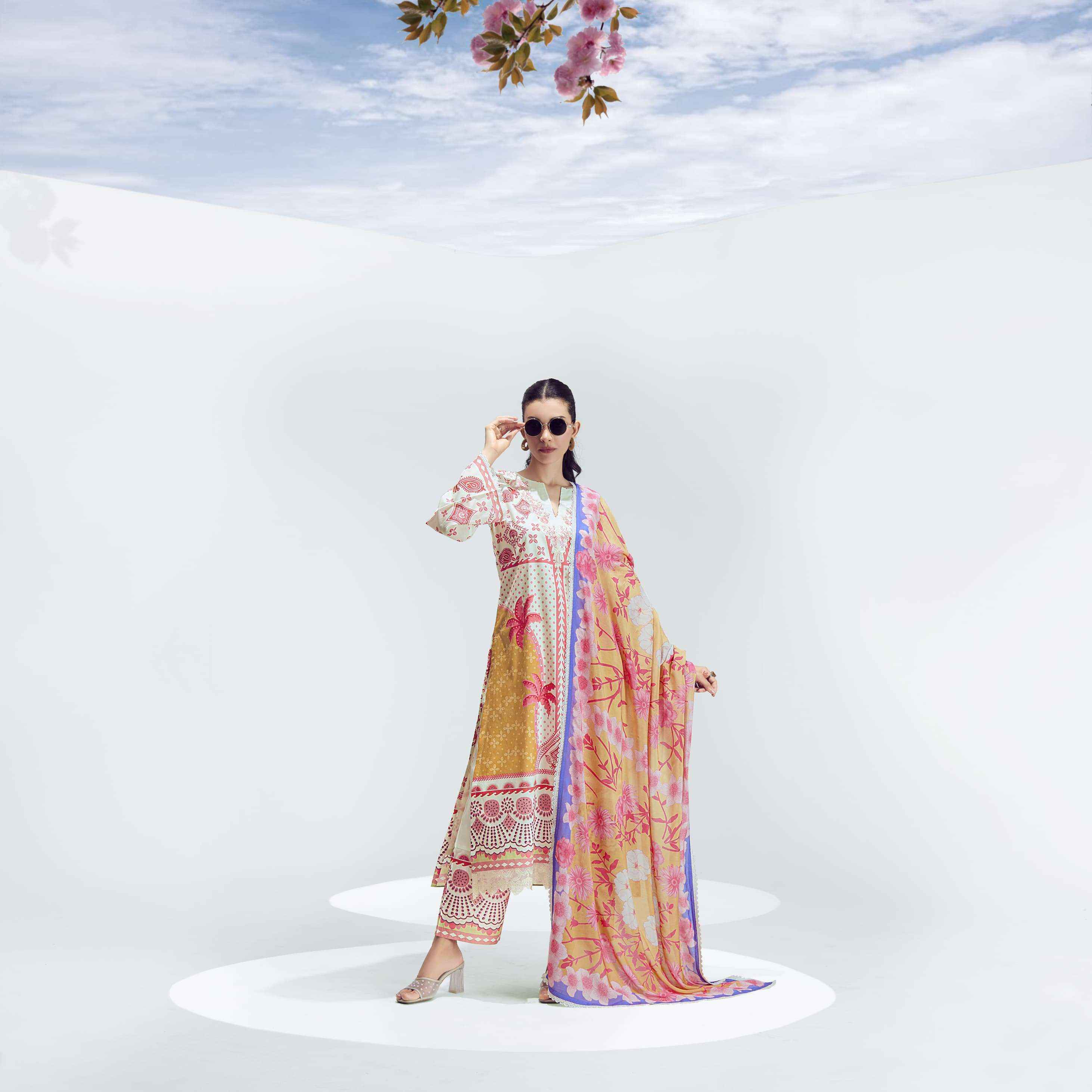 Kimora Sohni Breeze Vol-25 Lawn Cotton Dress Material (4 pcs Catalogue)