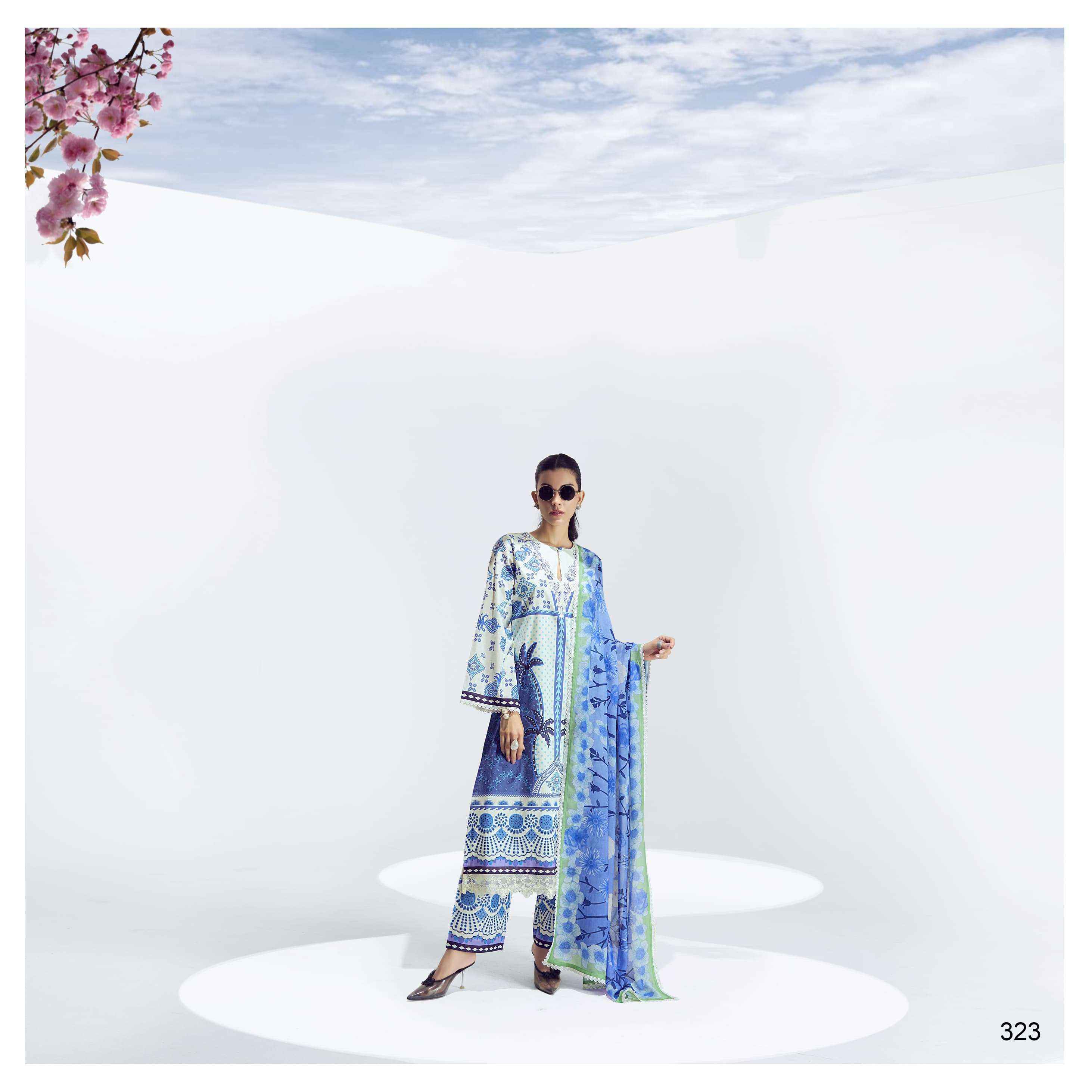Kimora Sohni Breeze Vol-25 Lawn Cotton Dress Material (4 pcs Catalogue)