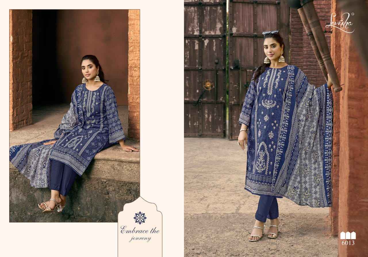 Levisha Madhubala Vol-6 Cambric Cotton Dress Material (8 pcs Catalogue)
