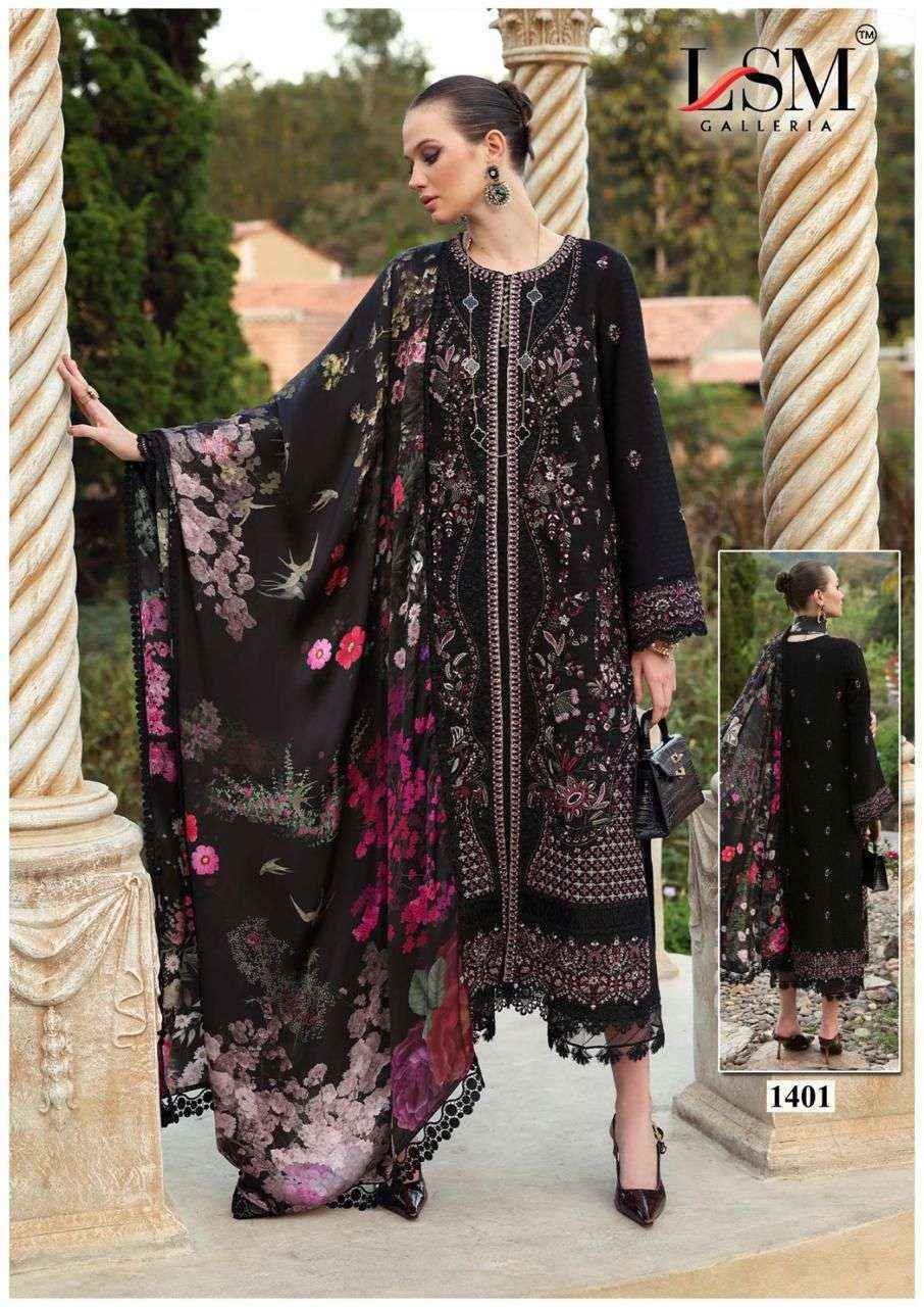 LSM Galleria Parian Dream Vol-14 Lawn Dress Material (6 pcs Catalogue)