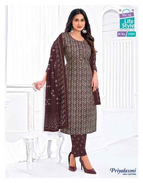 MCM Lifestyle Priyalaxmi Vol-35 Cotton Dress Material (20 pcs Catalogue)