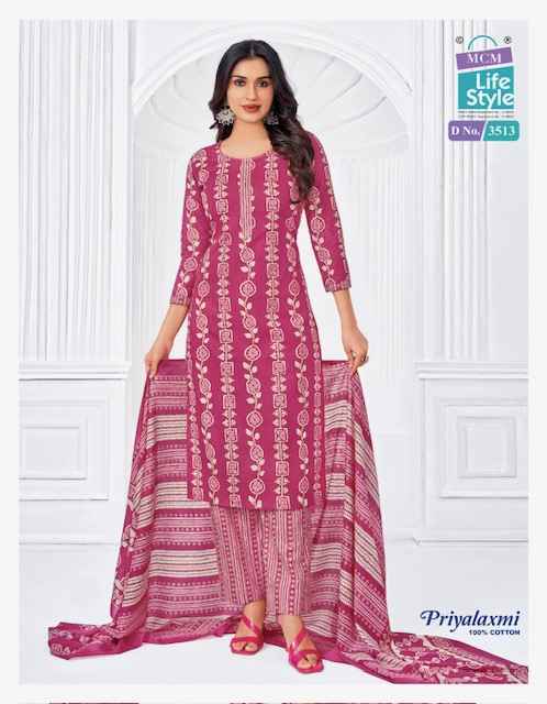 MCM Lifestyle Priyalaxmi Vol-35 Cotton Dress Material (20 pcs Catalogue)