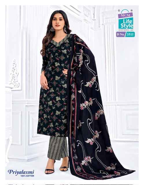 MCM Lifestyle Priyalaxmi Vol-35 Cotton Dress Material (20 pcs Catalogue)