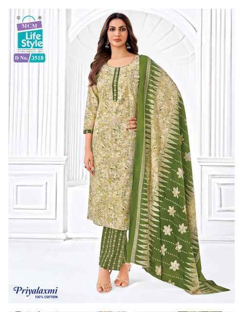 MCM Lifestyle Priyalaxmi Vol-35 Cotton Dress Material (20 pcs Catalogue)