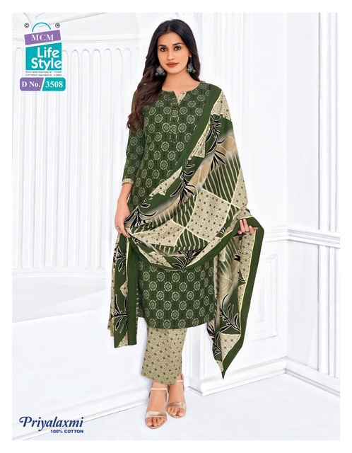 MCM Lifestyle Priyalaxmi Vol-35 Cotton Dress Material (20 pcs Catalogue)