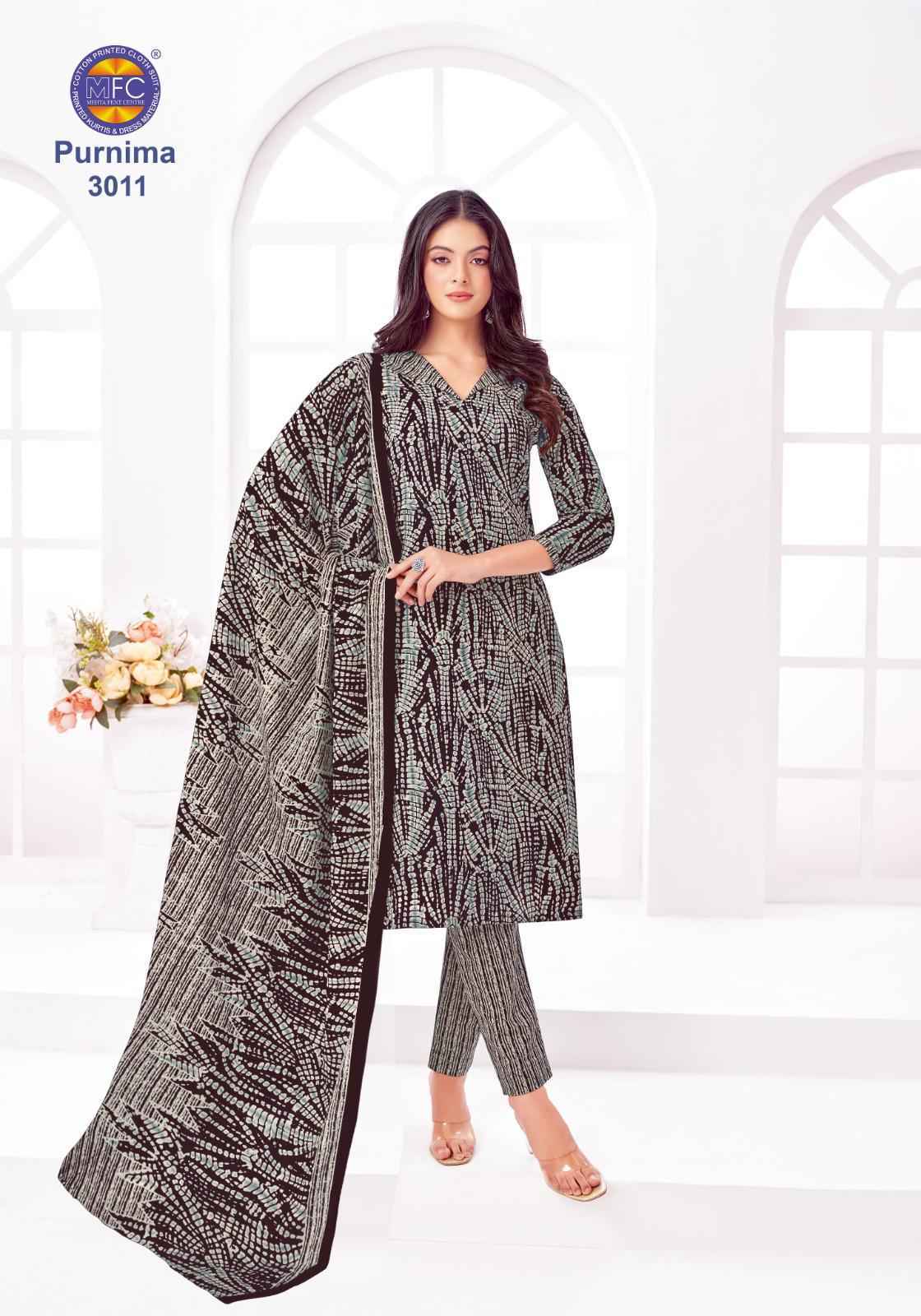 MFC Purnima Vol-3 Cotton Dress Material (12 pcs Catalogue)