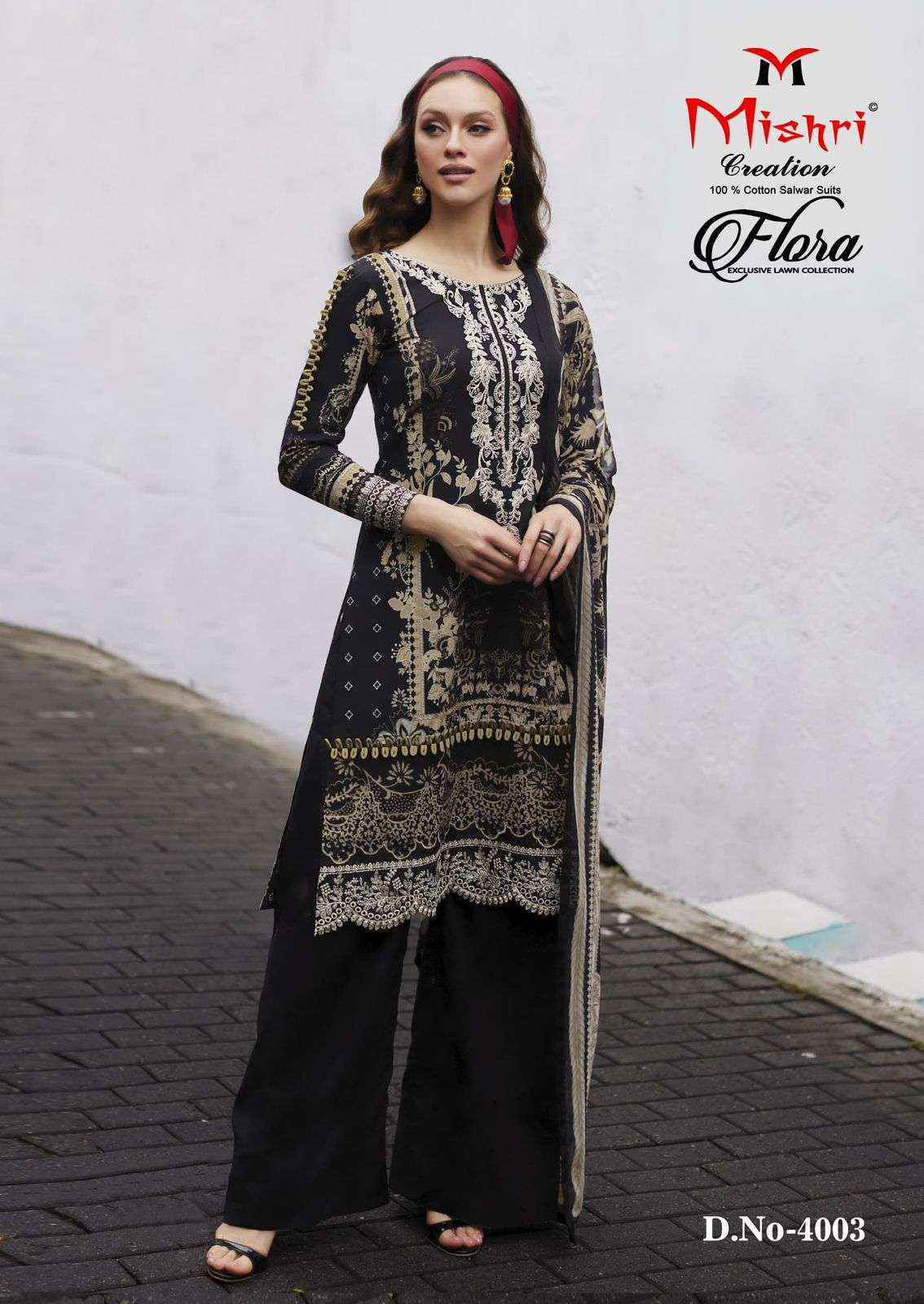 Mishri Creation Flora Vol-4 Readymade Lawn Cotton Dress (6 pcs Catalogue)