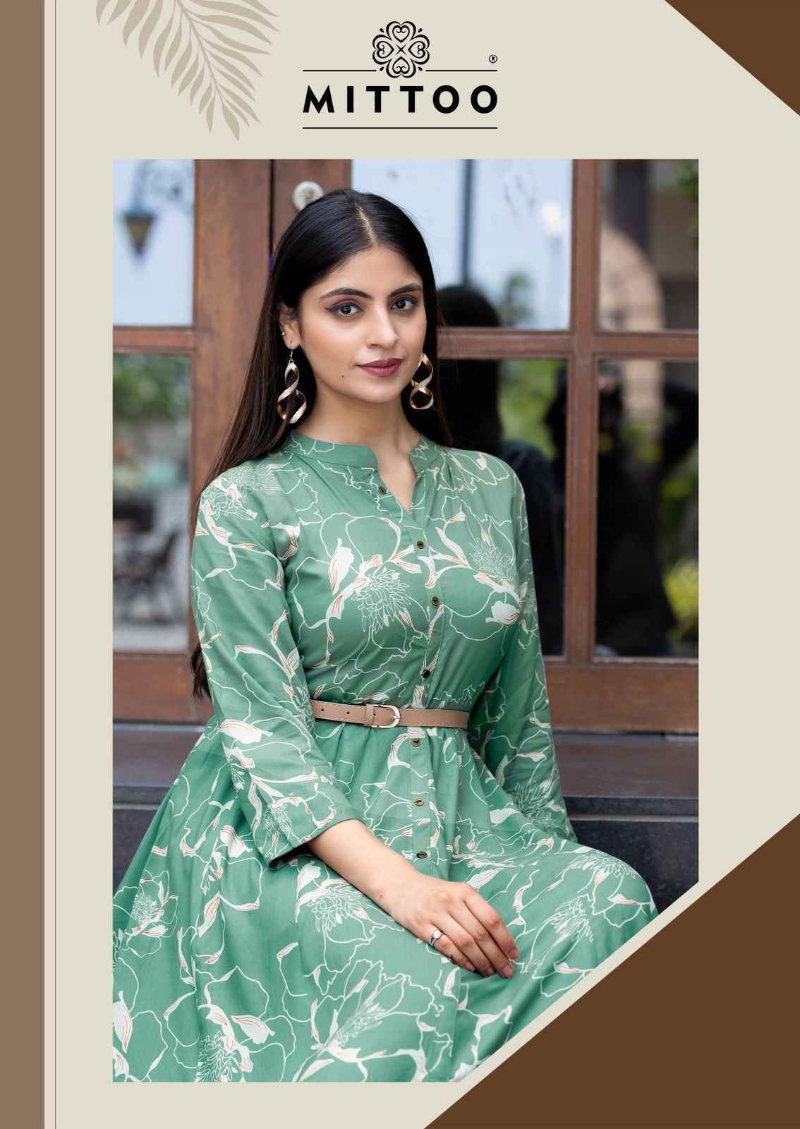 Mittoo Belt Vol-21 Rayon Kurti (6 pcs Catalogue)