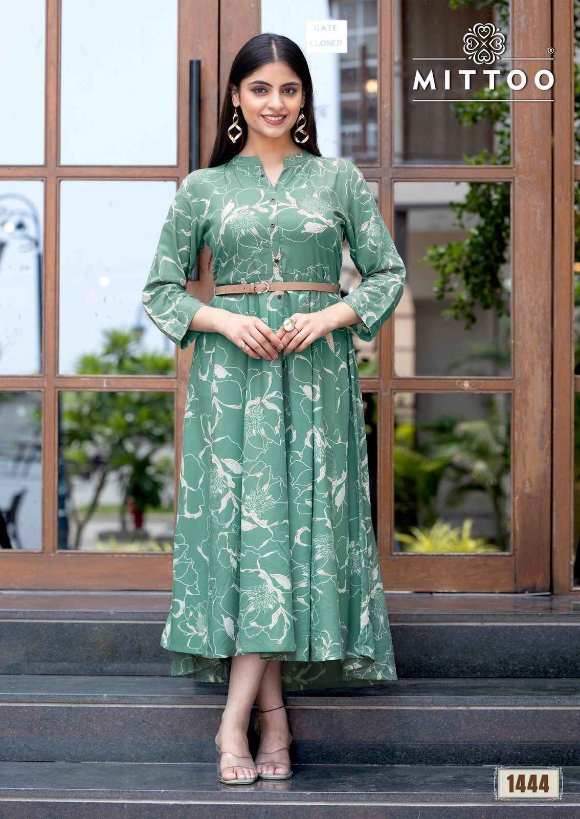 Mittoo Belt Vol-21 Rayon Kurti (6 pcs Catalogue)