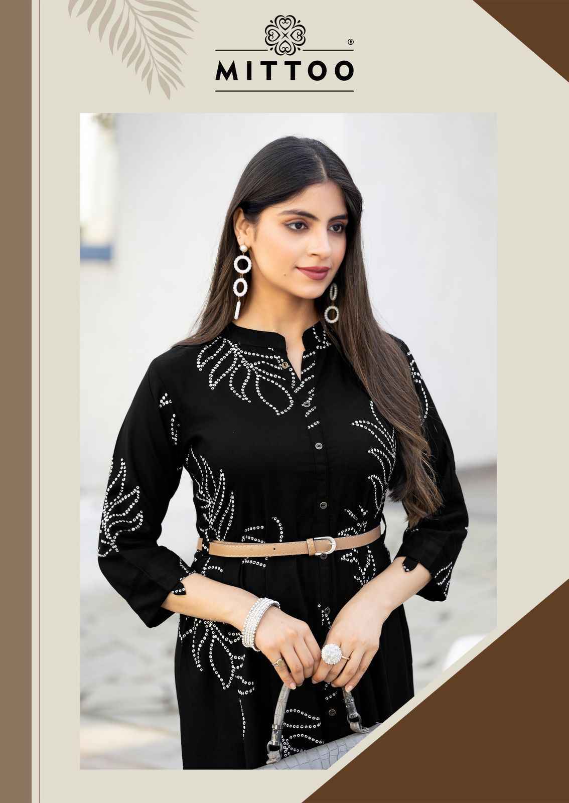 Mittoo Belt Vol-21 Rayon Kurti (6 pcs Catalogue)