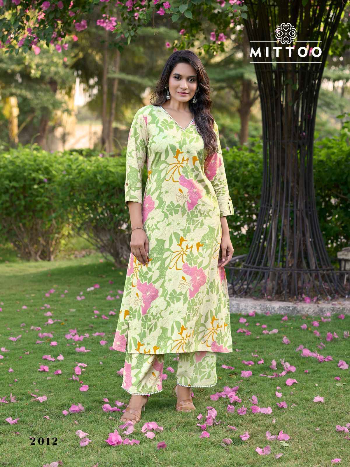 Mittoo Sulekha Vol-2 Rayon Kurti With Bottom (6 pcs Catalogue)