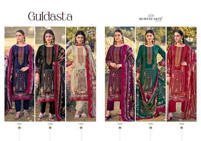 Mumtaz Arts Guldasta Lawn Cotton Dress Material (6 pcs Catalogue)