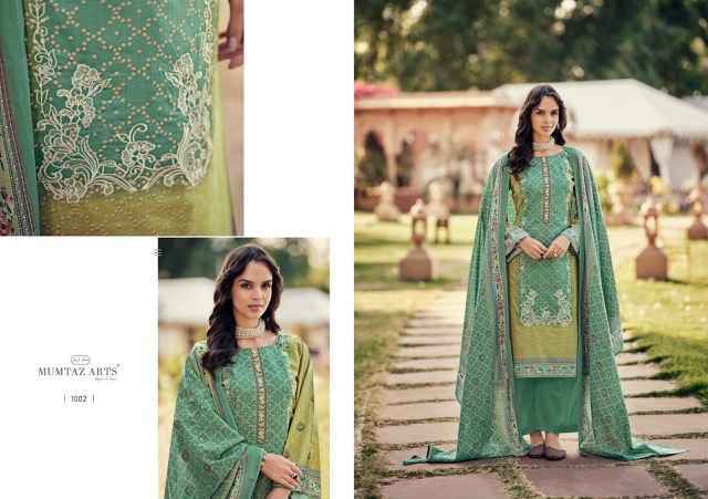 Mumtaz Arts Saaj Viscouse Cotton Dress Material (7 pcs Catalogue)