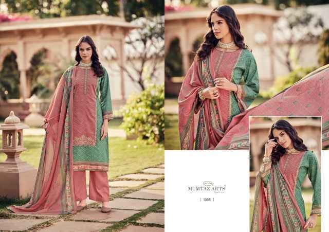 Mumtaz Arts Saaj Viscouse Cotton Dress Material (7 pcs Catalogue)